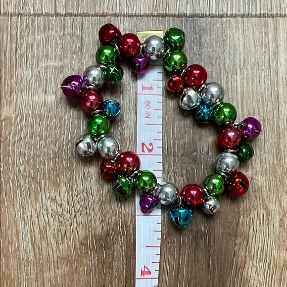 Source Unknown Colorful Jingle Bell Bracelets Set of 2 - Picture 10 of 12